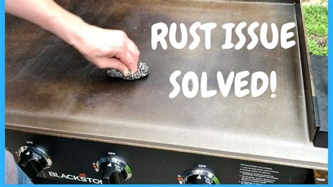 Rust Prevention on Blackstone Griddles